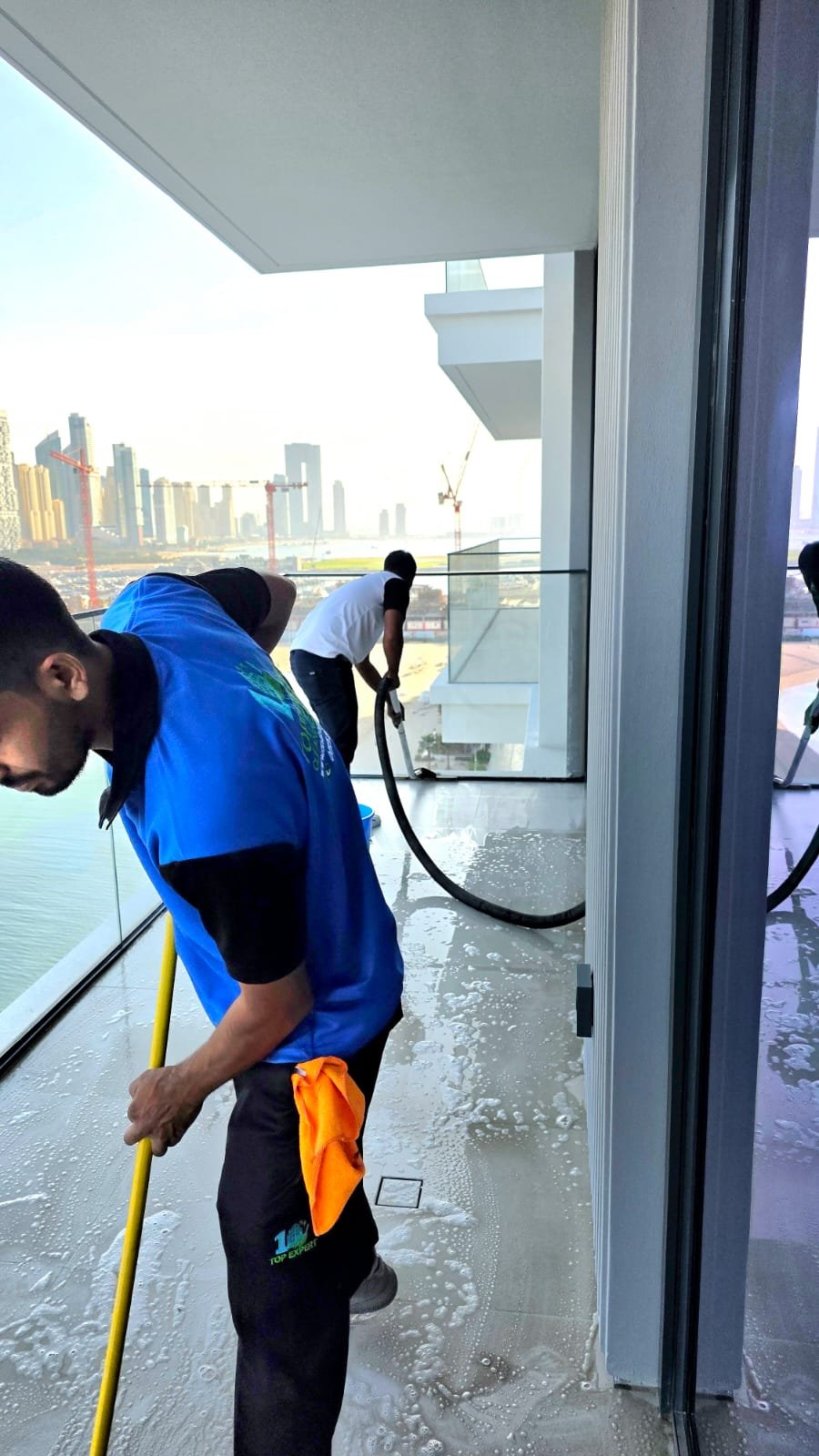 Balcony Deep Cleaning